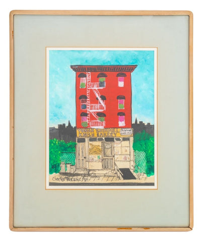 Charles Fazzino Knish Bakery Mixed Media, 1981