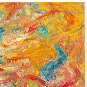 Andy Miller Abstract Composition Oil on Canvas (9891629105459)