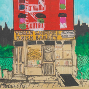 Charles Fazzino Knish Bakery Mixed Media, 1981 (9737682157875)