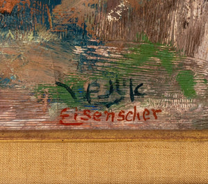 Jakob Eisenscher Landscape Scene Oil on Canvas (9846882894131)