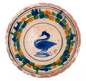 Spanish Talavera Pottery Bowls & Serving Tray, 4 (9832606466355)
