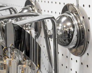 Mod Style Two-Light Crystal-Hung Sconces, Pair (9735526383923)