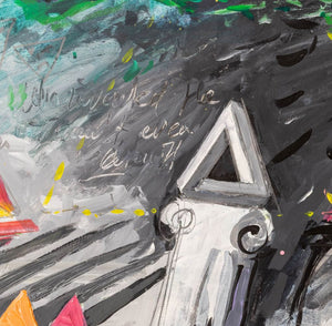 Elfi Schuselka "Monument to Monoliths" Mixed Media (9891631759667)