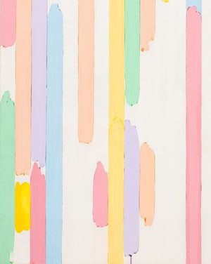 Domenick Capobianco Pastel Lines Oil on Canvas (9737691136307)