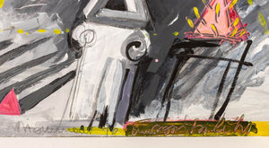 Elfi Schuselka "Monument to Monoliths" Mixed Media (9891631759667)