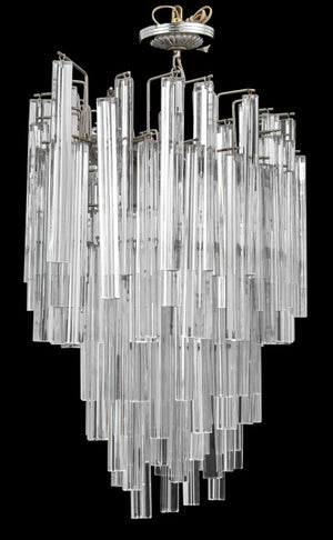 Camer Mid-Century Glass Prism Chandelier (6832392962205)