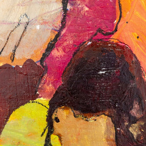 Elfi Schuselka Abstract Figure Acrylic, 1965 (9891664888115)