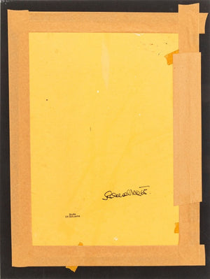 Elfi Schuselka Abstract Figure Acrylic, 1965 (9891664888115)