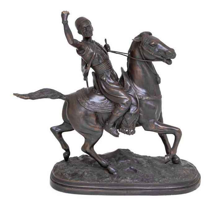 Auguste Moreau "The Falconer" Bronze