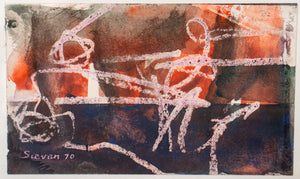 Maurice Sievan Untitled Mixed Media, 1970 (9846889218355)