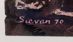 Maurice Sievan Untitled Mixed Media, 1970 (9846889218355)
