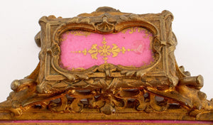 Rococo Style Porcelain & Gilt Bronze Inkwell (9736671723827)
