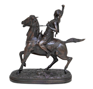 Auguste Moreau "The Falconer" Bronze (9832632549683)