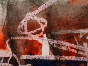 Maurice Sievan Untitled Mixed Media, 1970 (9846889218355)