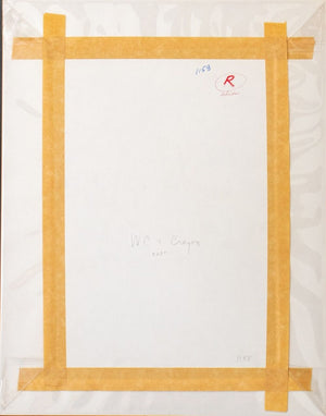 Maurice Sievan Untitled Mixed Media, 1970 (9846889218355)