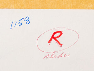 Maurice Sievan Untitled Mixed Media, 1970 (9846889218355)