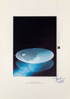 Giampaolo Seguso "Piatto Isola" Murano Art Glass (9765690638643)