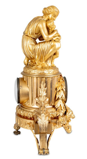 Louis XVI Style Ormolu Figural Clock (9802911482163)