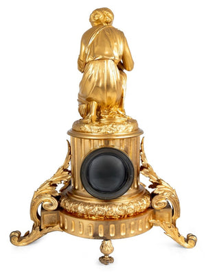 Louis XVI Style Ormolu Figural Clock (9802911482163)