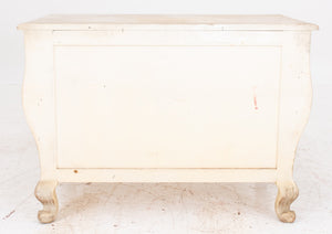 French Provincial Style Bombe Two Drawer Chest (8920555684147)