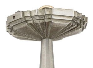 Art Deco Frosted Glass Chandelier (9765788614963)