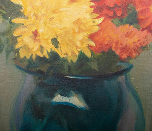 Rutledge Bate Bouquet Still Life Oil on Canvas (9742494826803)
