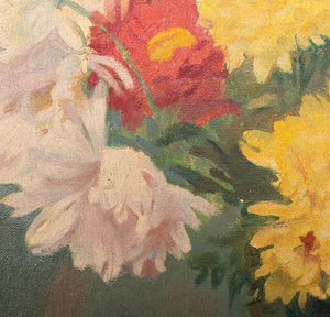 Rutledge Bate Bouquet Still Life Oil on Canvas (9742494826803)