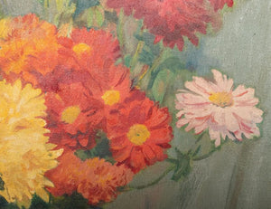 Rutledge Bate Bouquet Still Life Oil on Canvas (9742494826803)