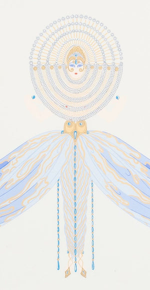 Erte "Mediterranee" Serigraph in Colors, 1986 (9742499184947)
