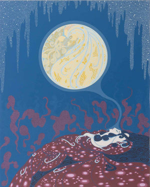 Erte "Earth's Dream" Serigraph in Colors, 1978 (9743168635187)