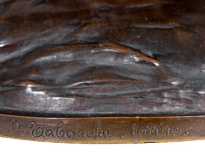 Odoardo Tabacchi "La Taffolina" Patinated Bronze (9736776646963)