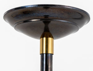 Karl Springer "Spun Shaped Torchere", 1980s