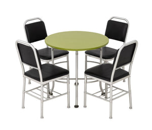 Warren McArthur Art Deco Table & Chairs, ca. 1933