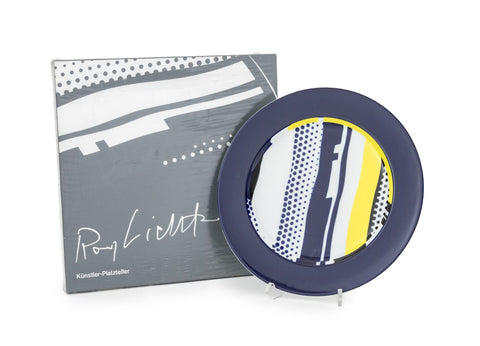 Roy Lichtenstein Rosenthal Porcelain Service Plate