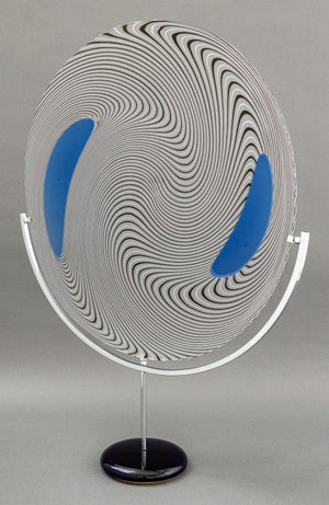 Giampaolo Seguso Murano Art Glass Plate, 1993 (9765695291699)