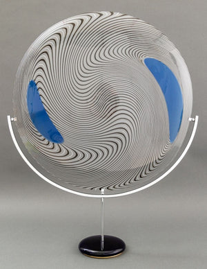 Giampaolo Seguso Murano Art Glass Plate, 1993 (9765695291699)
