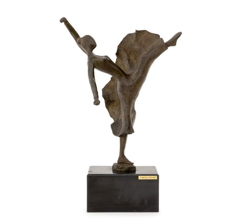 Tanya Poust Flamenco Dancer Patinated Bronze