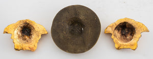 Versace Gilt Metal Medusa Head Paperweights, 3 (9742196343091)