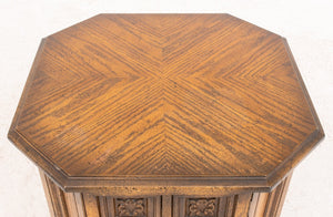Renaissance Taste Octagonal Side Table Cabinet (8920560599347)
