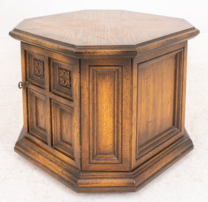 Renaissance Taste Octagonal Side Table Cabinet (8920560599347)
