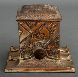 Art Deco Aluminum Cigarette Dispenser (9751781671219)