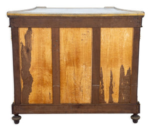 Louis XVI Style Gilt Metal Mahogany Meuble d'Appui (9735541621043)
