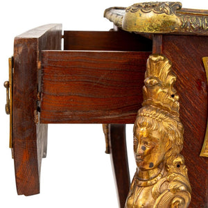 Louis XV Style Gilt Metal and Kingwood Bureau Plat (9755259666739)
