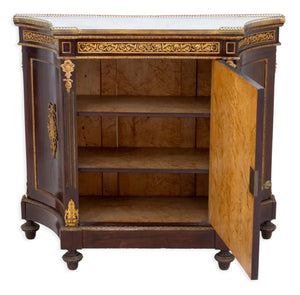 Louis XVI Style Gilt Metal Mahogany Meuble d'Appui (9735541621043)