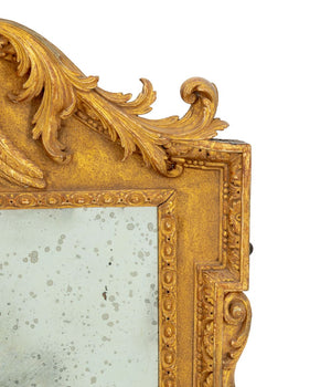 George II Giltwood Pier Mirrors, Pair (9806631567667)
