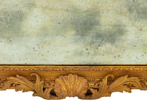 George II Giltwood Pier Mirrors, Pair (9806631567667)