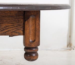 Spanish Renaissance Revival Oak Dining Table (8920562499891)