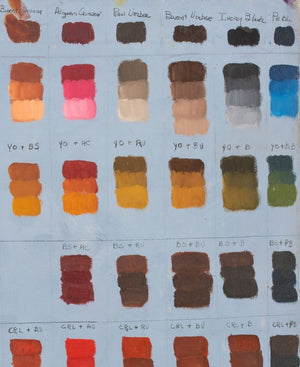 Penny Purpura Pantone Color Swatch Composition Oil (9743346696499)