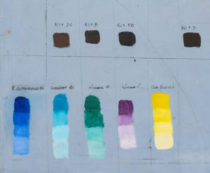 Penny Purpura Pantone Color Swatch Composition Oil (9743346696499)