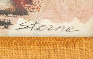 Maurice Sterne Girl with Basket Oil on Paper (9802953359667)